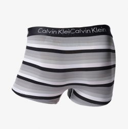 Calvin Klein Black Belt Gray Striped Boxer Briefs, Product Kind ...