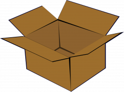 Clipart - Cardboard Box