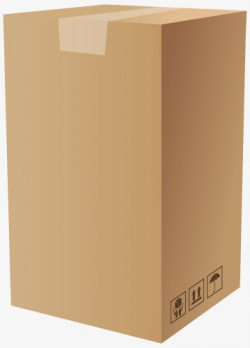 Tall Courier Cardboard Boxes, Tall, Express Box, Paper Box PNG Image ...