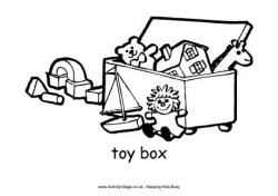 Toy Box Drawing at GetDrawings.com | Free for personal use Toy Box ...