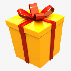 Yellow Gift Box PNG, Clipart, Box, Box Clipart, Boxes, Gift ...