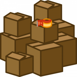 28+ Collection of Moving Boxes Clipart | High quality, free cliparts ...