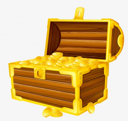 A Treasure Box, Treasure, Bullion, Box PNG Image and Clipart for ...