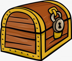 Cartoon Box Material, Cartoon, Box Material, Treasure Chest PNG ...