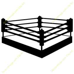 Boxing Ring Clipart