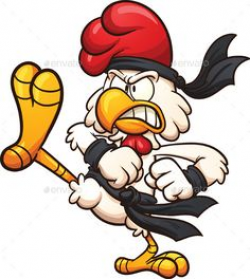 Angry Cartoon Rooster Mascot Head Illustration | Cool.Animals.Toons ...