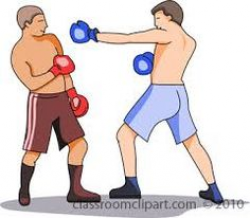 boxing 2 - coloured illustration | cliparts | Pinterest | Illustrators