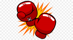 Boxing glove Kickboxing Cartoon Punch - boxing gloves png download ...