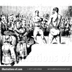 Boxing Clipart #1121565 - Illustration by Prawny Vintage