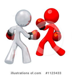 Boxing Clipart #1123433 - Illustration by Leo Blanchette