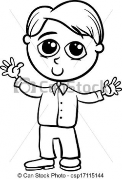 Kid Boy Clipart Black And White | Clipart Panda - Free Clipart Images