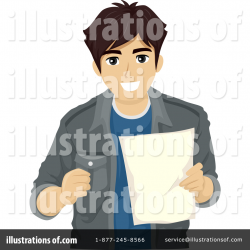 Teenage Boy Clipart #1352574 - Illustration by BNP Design Studio