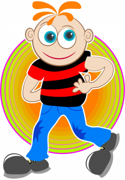 Groovy Boy Clipart Free Stock Photo - Public Domain Pictures