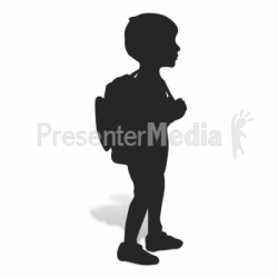 School Boy Silhouette - Presentation Clipart - Great Clipart for ...