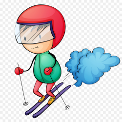 Slalom skiing Alpine skiing Clip art - Skiing boy png download ...