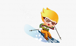 Ski Clipart Alpine Skiing - Boy Skiing Clip Art #2139956 ...