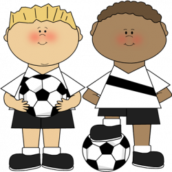 Boys Soccer Clip Art - Boys Soccer Image