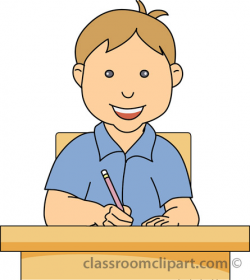 Young Boy Student Clipart