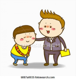 A boy greeting to the teacher | Clipart Panda - Free Clipart Images