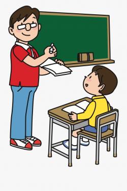 Clipart - Boy Teacher Clipart Png , Transparent Cartoon ...