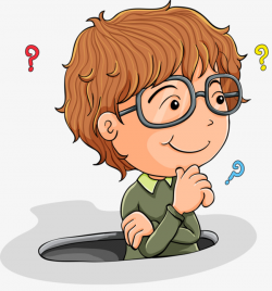 Thinking Boy, Question Mark, Think, Thoughtful PNG Image and Clipart ...