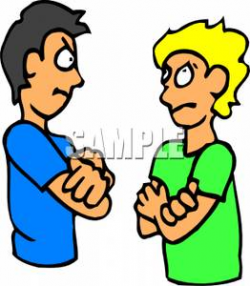 Two Angry Boys Arguing | Clipart Panda - Free Clipart Images