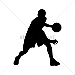 Basketball Player Silhouette Clipart at GetDrawings.com | Free for ...
