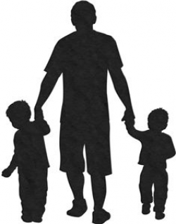 Father and son | Silhouette design, Silhouettes and Sons