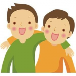 28+ Collection of Boys Friendship Clipart | High quality, free ...