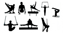 Male Gymnast Clipart