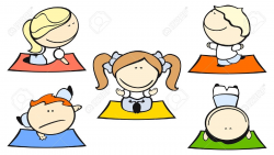 28+ Collection of Kids Yoga Clipart | High quality, free cliparts ...