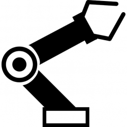 Robotic arm, IOS 7 interface symbol Icons | Free Download