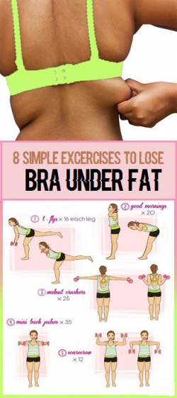 8 Most Effective Exercises To Reduce Bra Under Fat - WOMEN'S FIT HEALTHY