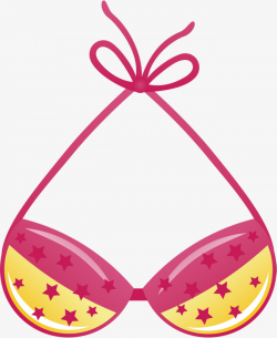 Bra Png Vector Element, Dome Vector, Cartoon, Pink PNG and Vector ...