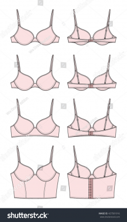 Bra Drawing at GetDrawings.com | Free for personal use Bra Drawing ...