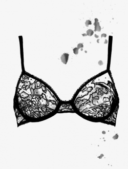 Bra, Drawing Bra, Black Bra, Lace PNG Image and Clipart for Free ...