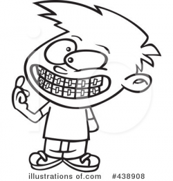 Braces Clipart #438908 - Illustration by toonaday