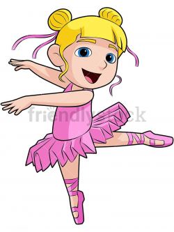 Cute Ballerina Cartoon Vector Clipart | Ballet moves, Big blue eyes ...