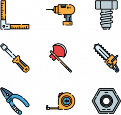Carpenter Tools And Elements - Tool Clipart - Full Size ...