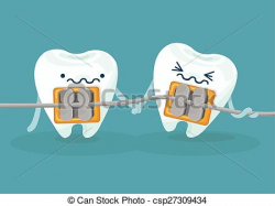 Teeth clipart brace clipart - Pencil and in color teeth clipart ...