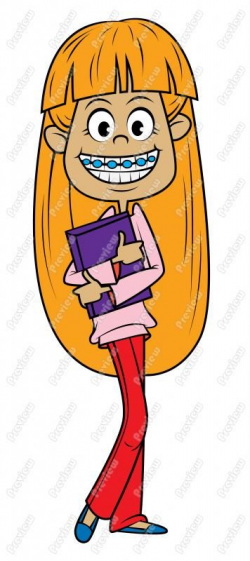 Girl With Braces Clip Art Cartoon.jpg (356×800) | cartoons two ...