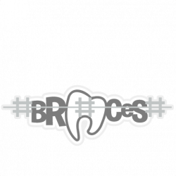 Braces SVG scrapbook title braces svg file braces svg cut file for ...
