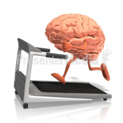 Brain Running On Treadmill - Presentation Clipart - Great Clipart ...