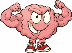 cute brain clipart cute brain clipart strong cartoon brain vector ...