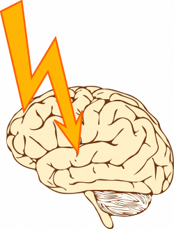 Brain clipart epilepsy - Pencil and in color brain clipart epilepsy