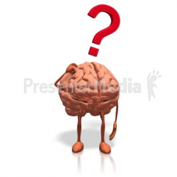 Brain Posing Question - Presentation Clipart - Great Clipart for ...