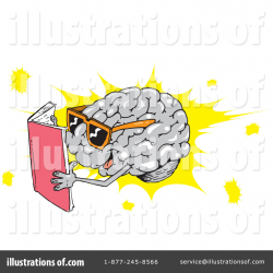 Reading Clipart #42637 - Illustration by Dennis Holmes Designs