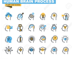 human brain thinking process clipart | Writing | Pinterest