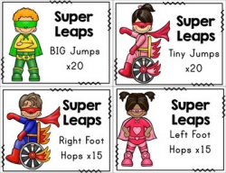 Brain Breaks - Superhero Theme by Pink Oatmeal -Movement for the ...