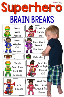 Superhero Brain Breaks | Brain breaks, Superhero and Brain